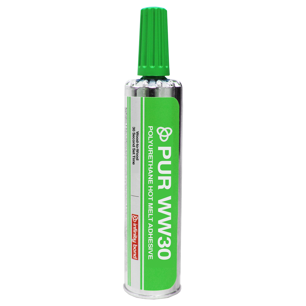 Light Green Colored Hot Melt Glue Sticks by Infinity Bond