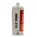 50 ml Cartridge of Infinity Bond MMA 310 Medium Setting Adhesive for Difficult to Bond Plastics