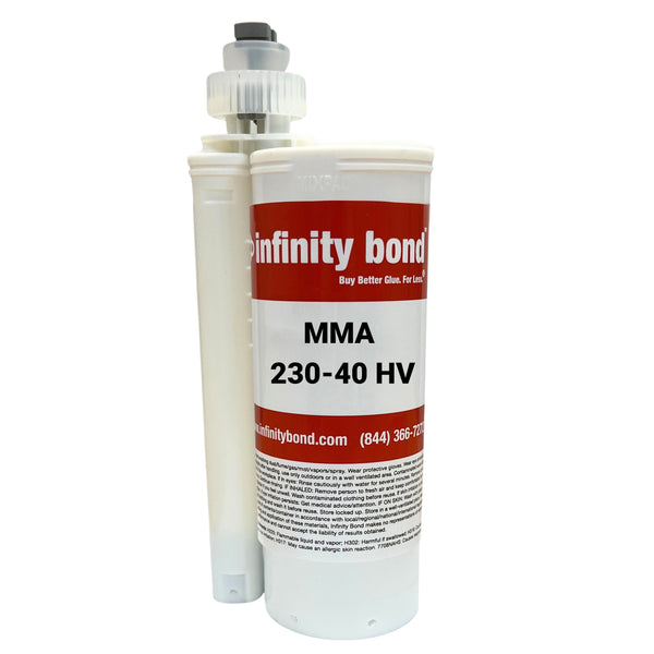 Infinity Bond MMA 230-40 HV High-Viscosity Marine Adhesive