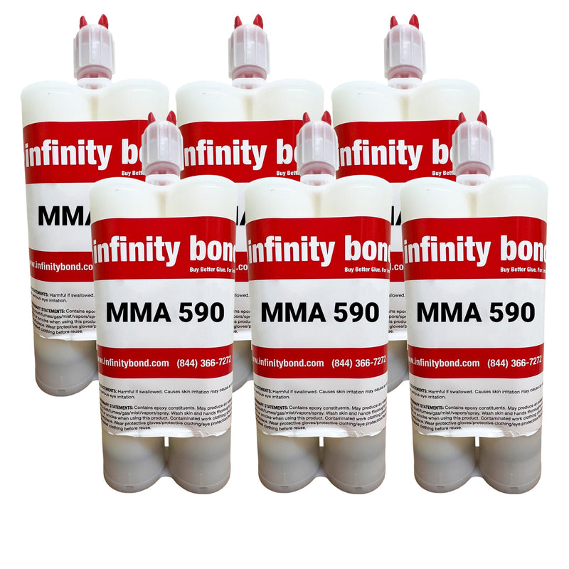 Infinity Bond MMA 590 Methacrylate Adhesive 70 to 100 Minute Open Time