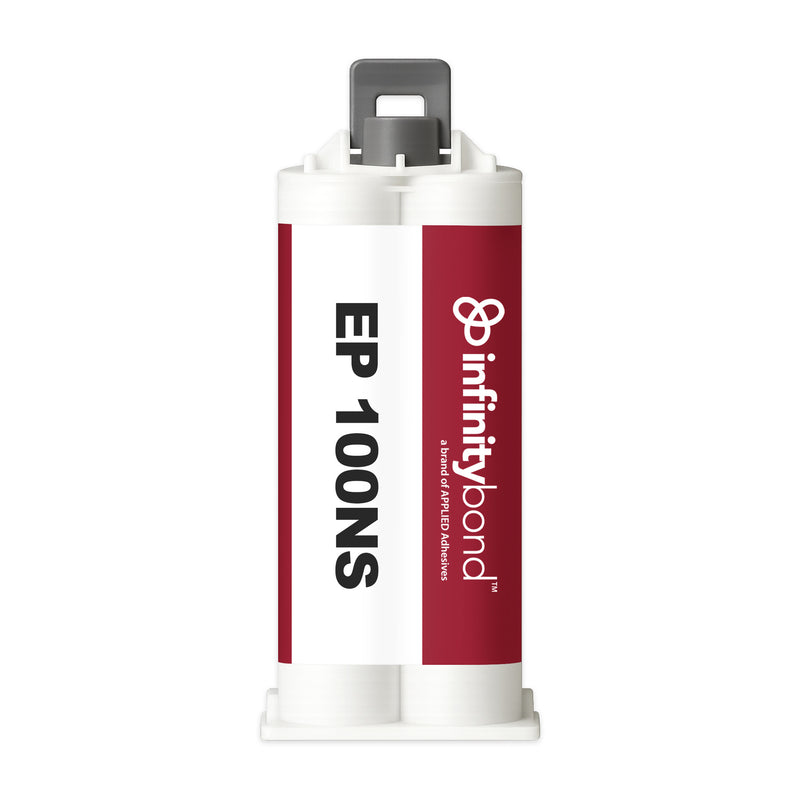 Non-sag gap-filling epoxy adhesive – EP 100NS 50 ml Cartridge, 1:1 mix, quick set for metals, plastics, and composites