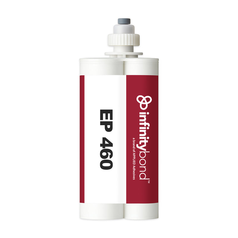 400ml C-System Cartridge of Infinity Bond EP 460 – Medium viscosity epoxy, 30 min set, durable bonds to plastics and metals