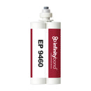 Gray epoxy adhesive, 40–60 min set – Infinity Bond EP 9460 400 ml C-System Cartridge, 1:1 ratio, bonds plastics and metals