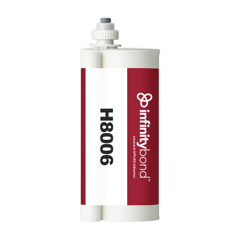 Marine-grade 10:1 methacrylate adhesive – Infinity Bond H8006 490 ml F-System Cartridge for metals and plastics