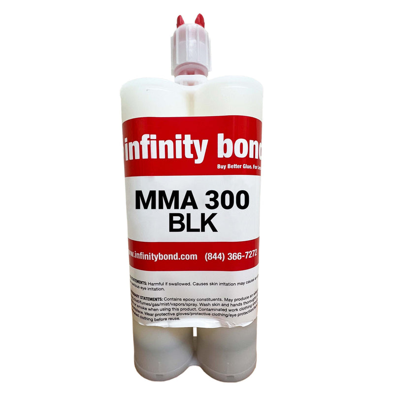 Infinity Bond MMA 300 Black 400ml Cartridge – Fast Cure Methacrylate