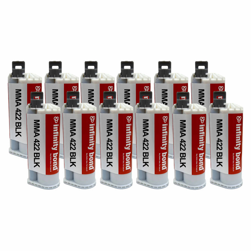Infinity Bond MMA 422 Black – 50ml Cartridges Case of 12