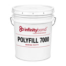 Infinity Bond POLYFILL 7000 critical bond marine putty in 5-gallon pail for hull-to-deck bonding