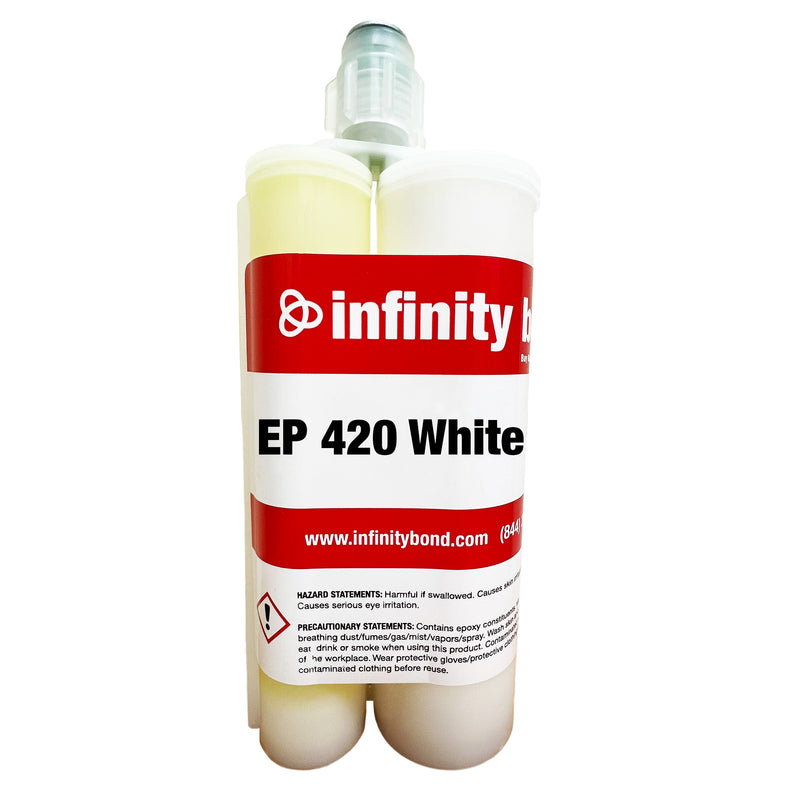 Infinity Bond EP 420 Slow Setting Impact Resistant Toughened Epoxy Adhesive 400 ml cartridge
