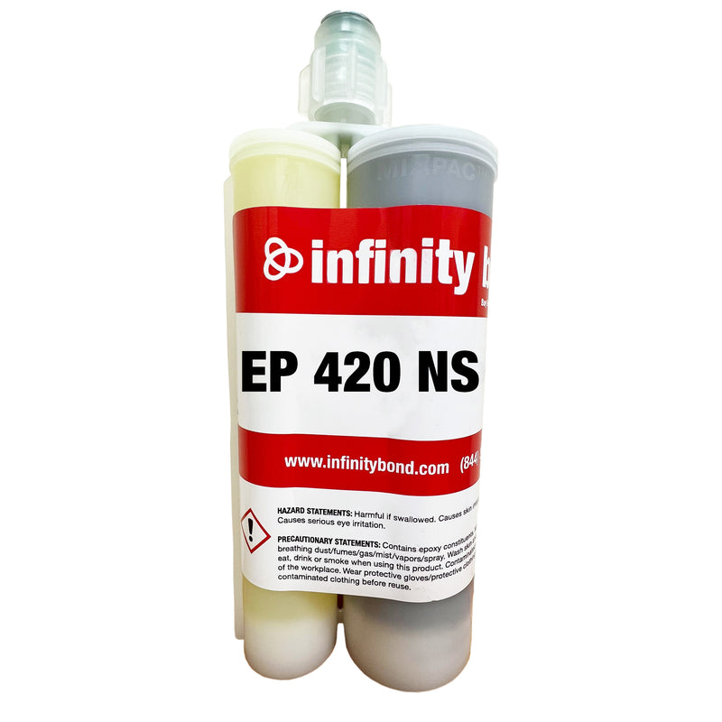 Infinity Bond EP 420 NS Black Non-Sag Epoxy 400 ml cartridge