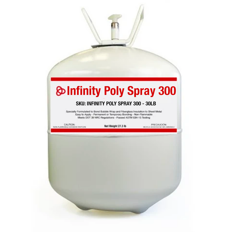 Infinity Poly Spray 300 Special purpose Industrial Spray adhesive in canister