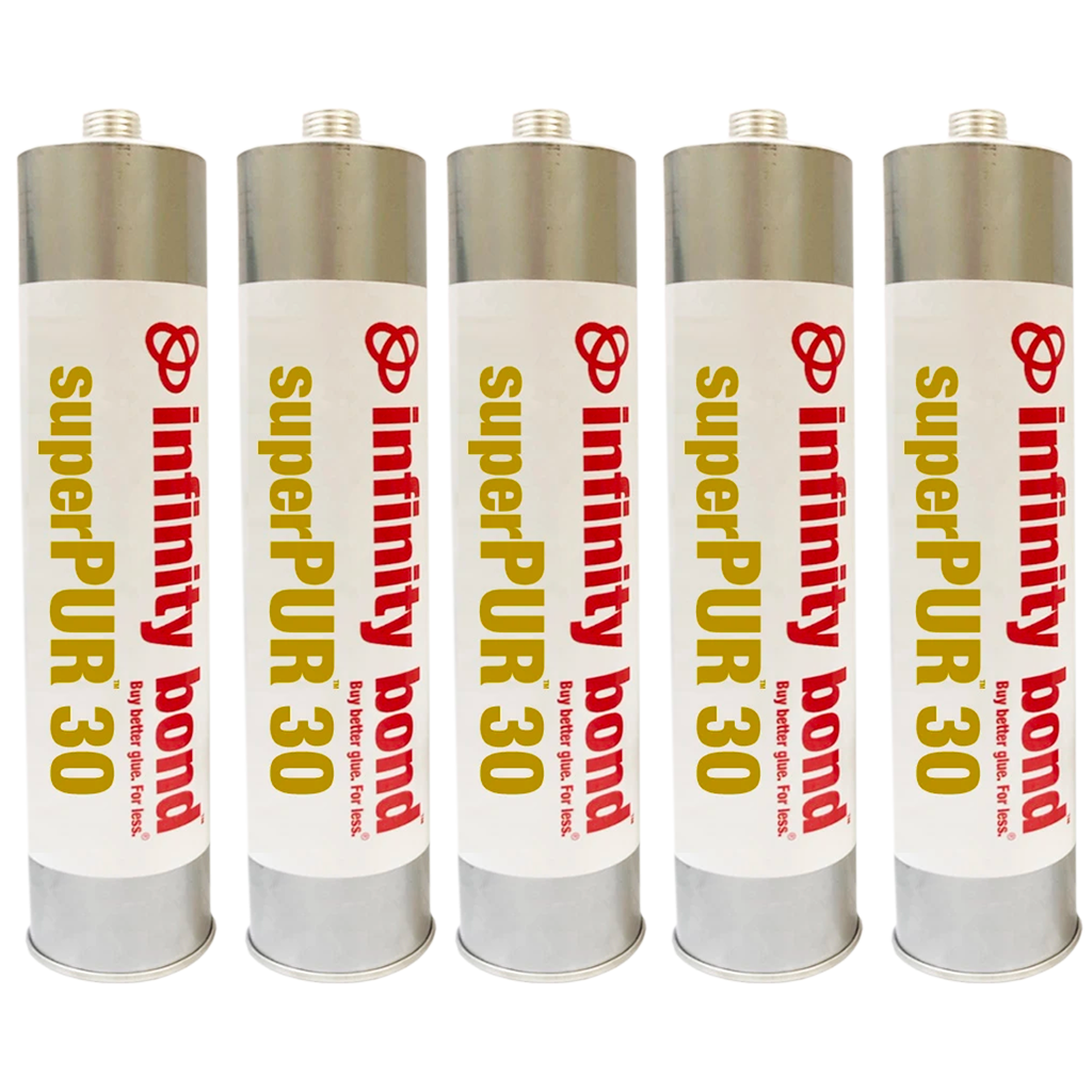 Infinity Bond SuperPUR 30 Polyurethane Hot Melt - 10 Ounce Cartridge