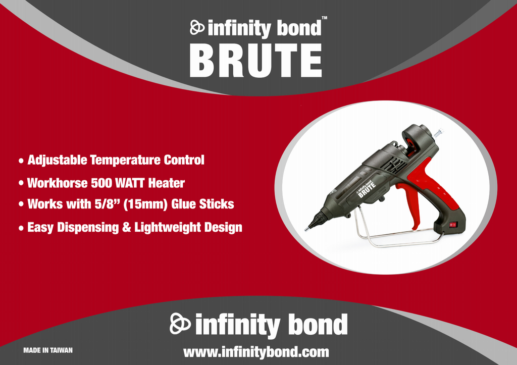 Infinity Bond Brute Heavy Duty 5/8 (15mm) Hot Melt Applicator