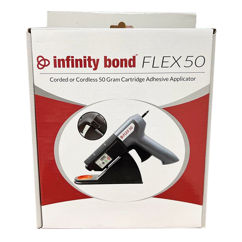Infinity Bond Flex 50 PUR Hot Melt Applicator Packaging