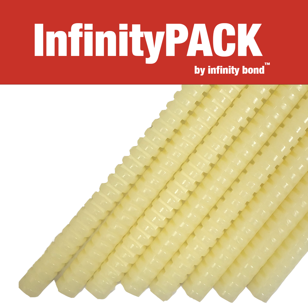 Infinity Bond Average Joe Clear General Purpose Hot Glue Sticks