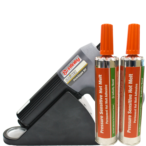 Pressure Sensitive hot melt adhesive cartridges - easy to use.